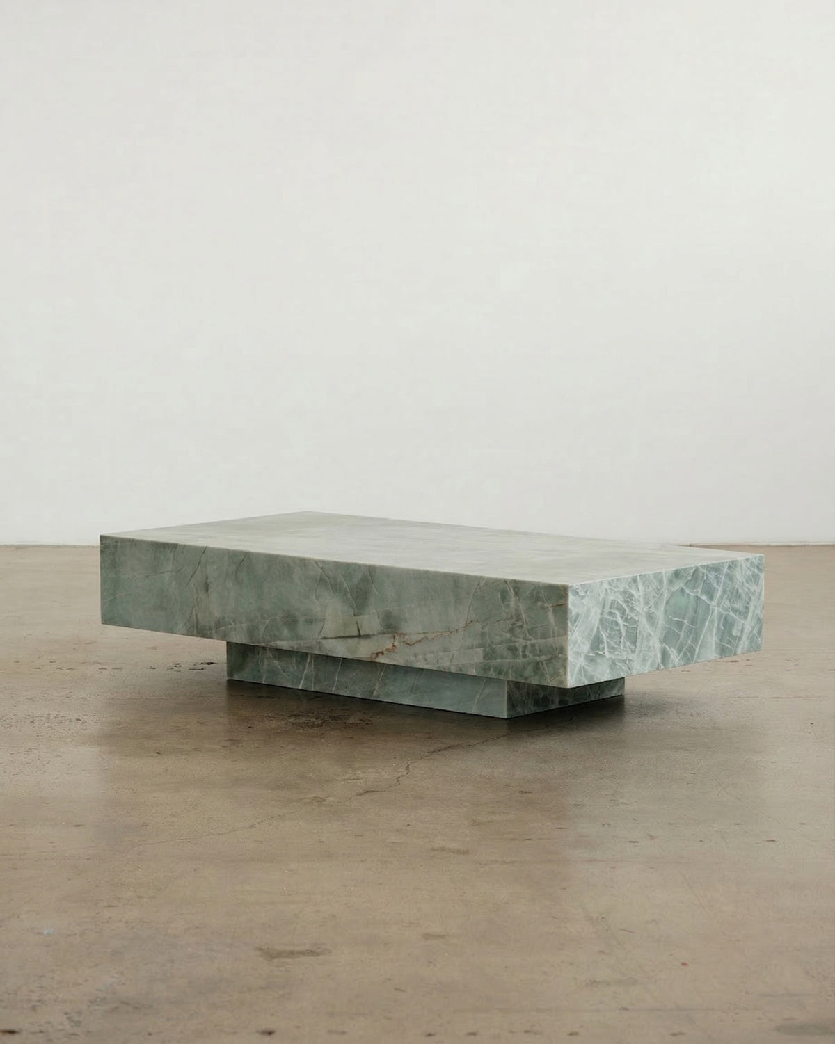 Esmeralda Quartzite Marble Coffee Table
