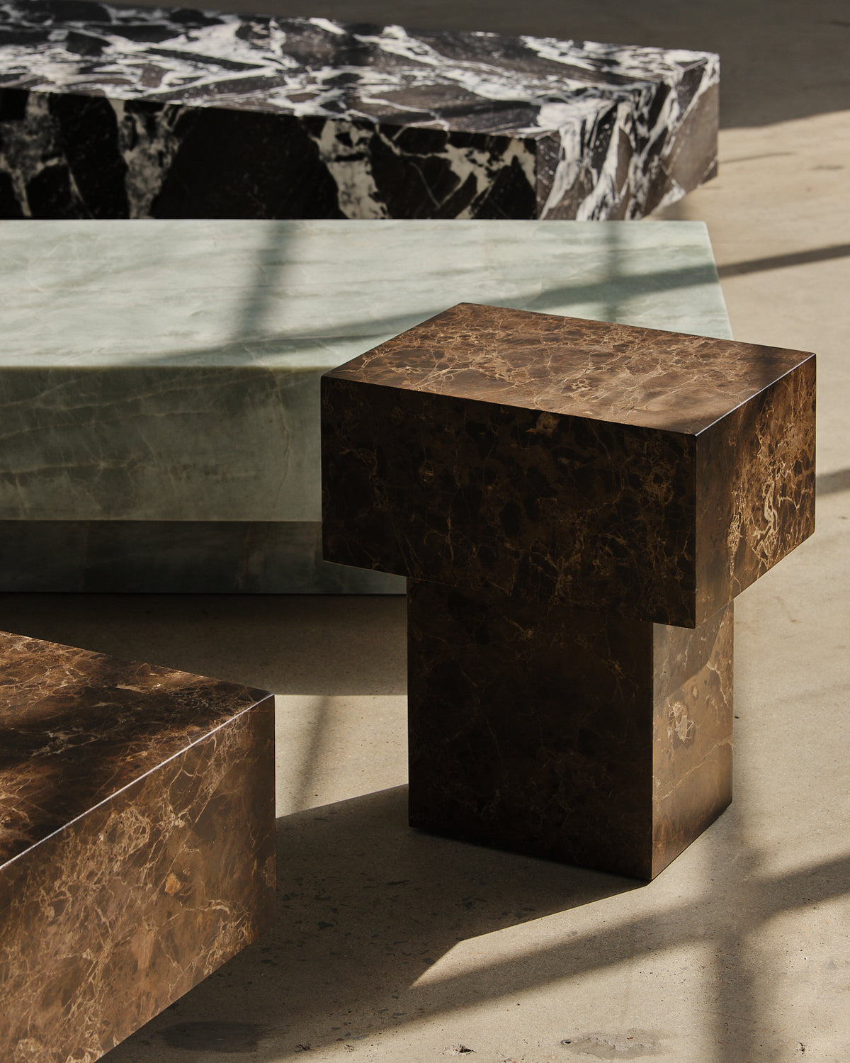 Butter Chocolate Side Table