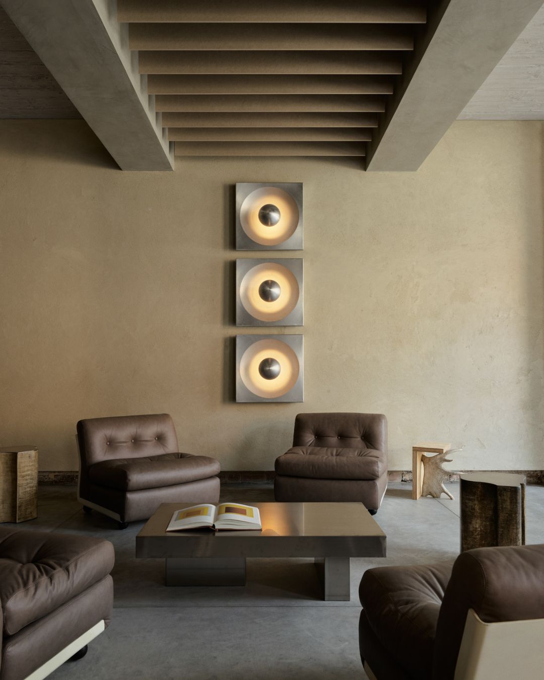 Living room featuring our Paris coffee table