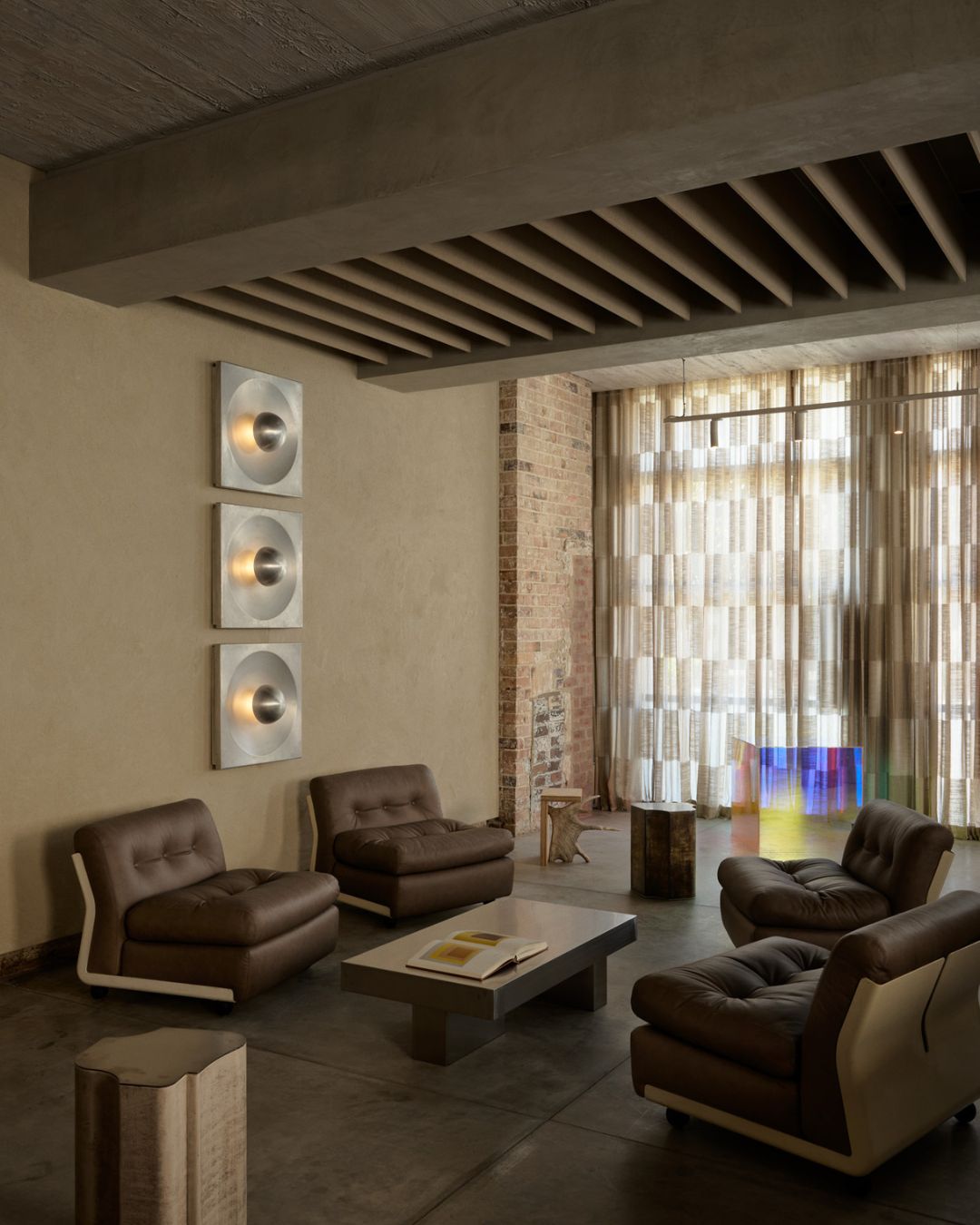 Living room styled with the Paris coffee table