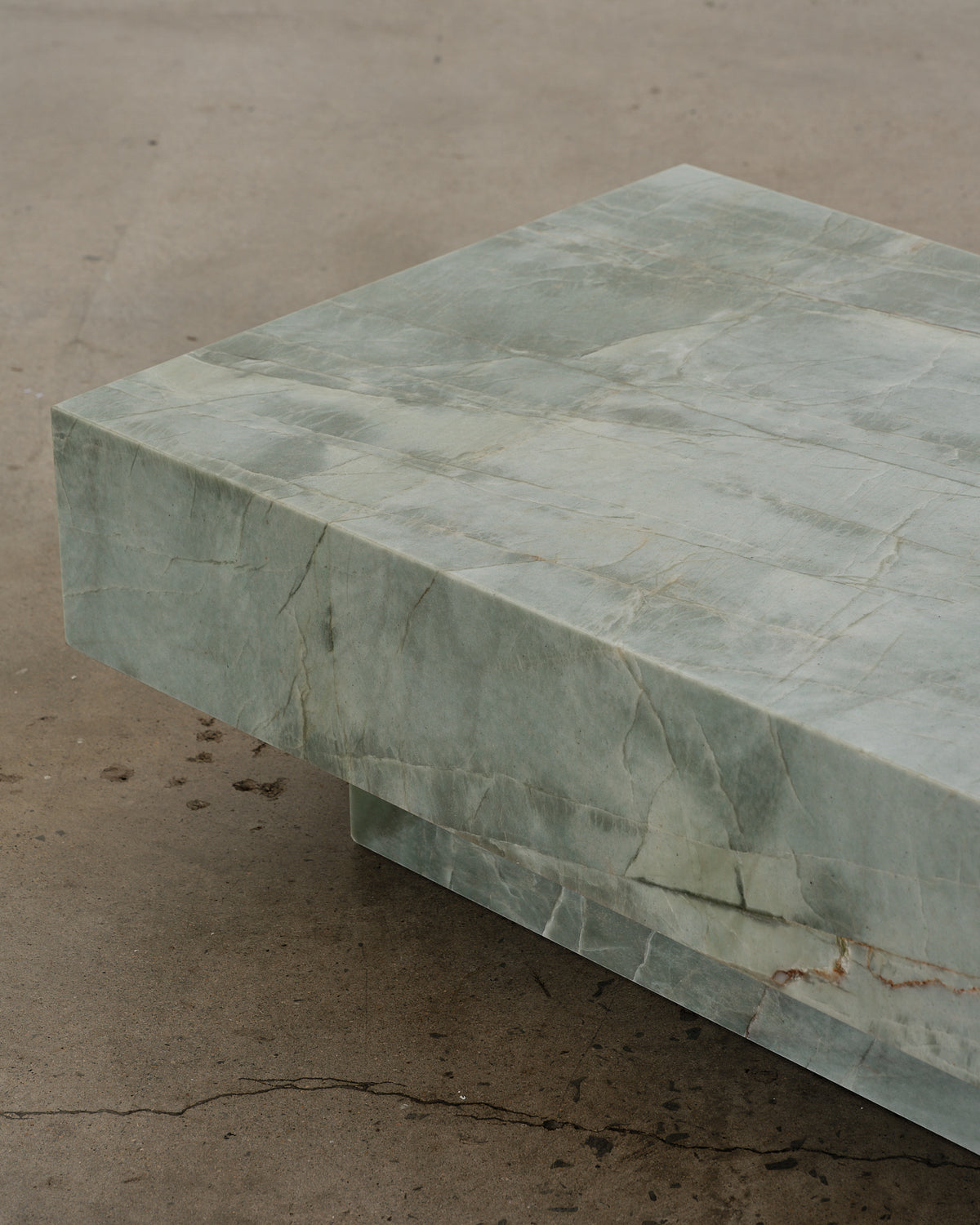Esmeralda Quartzite Marble Coffee Table