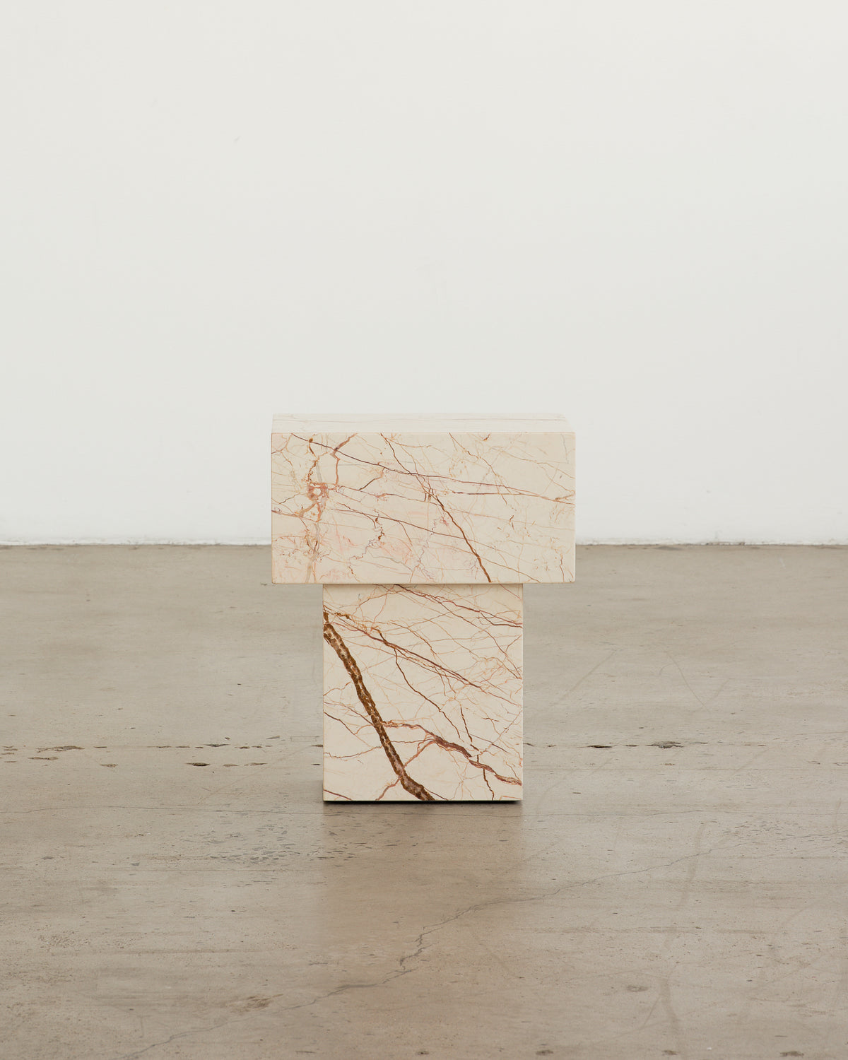 Butter Honeycomb Side Table
