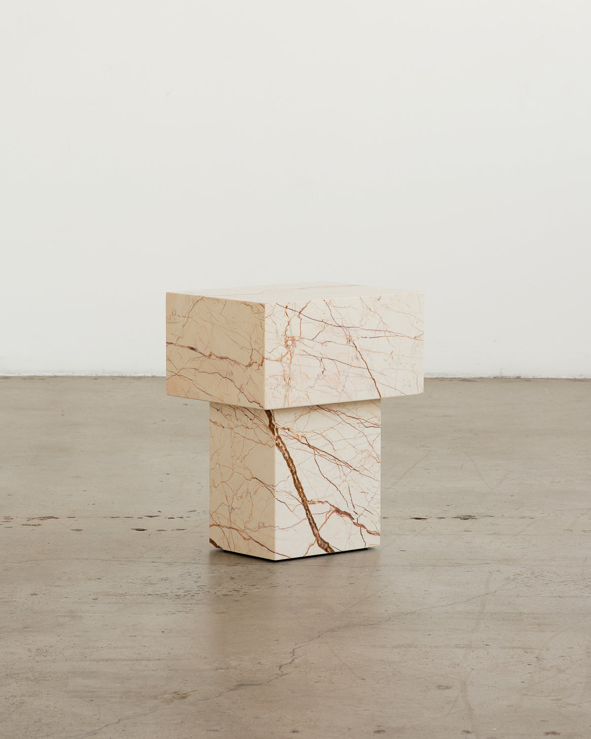 Butter Honeycomb Side Table