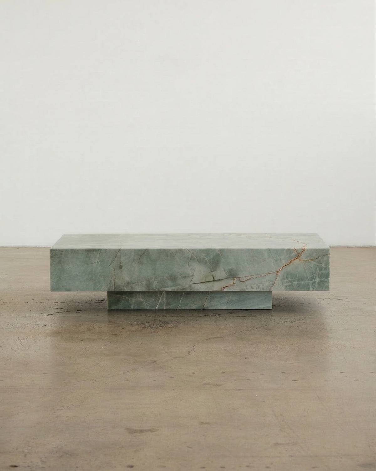 Esmeralda Quartzite Marble Coffee Table