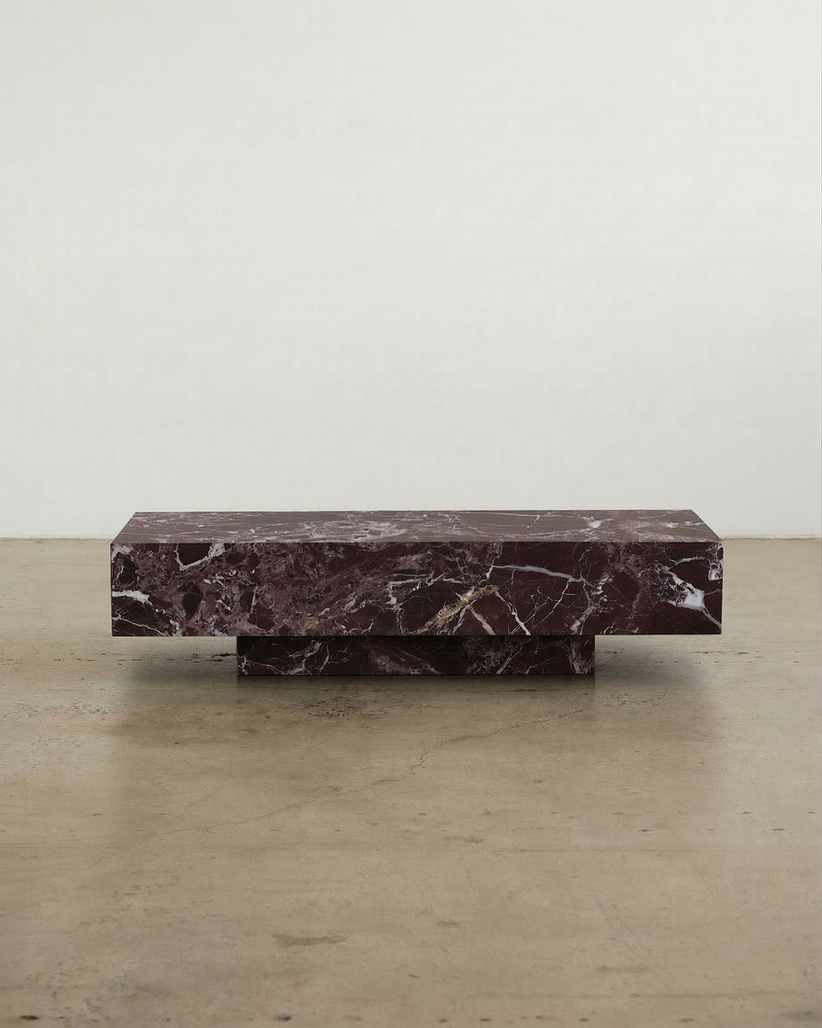 Rosa levanto marble coffee table