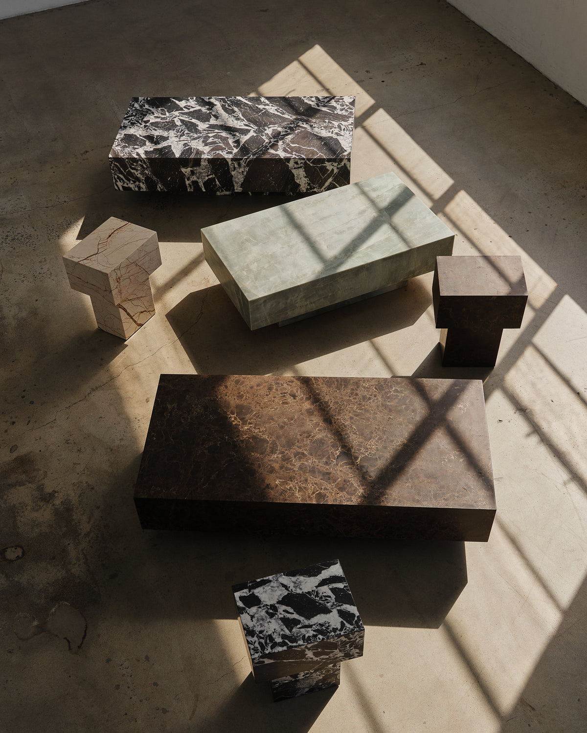 Fleur studios marble furniture
