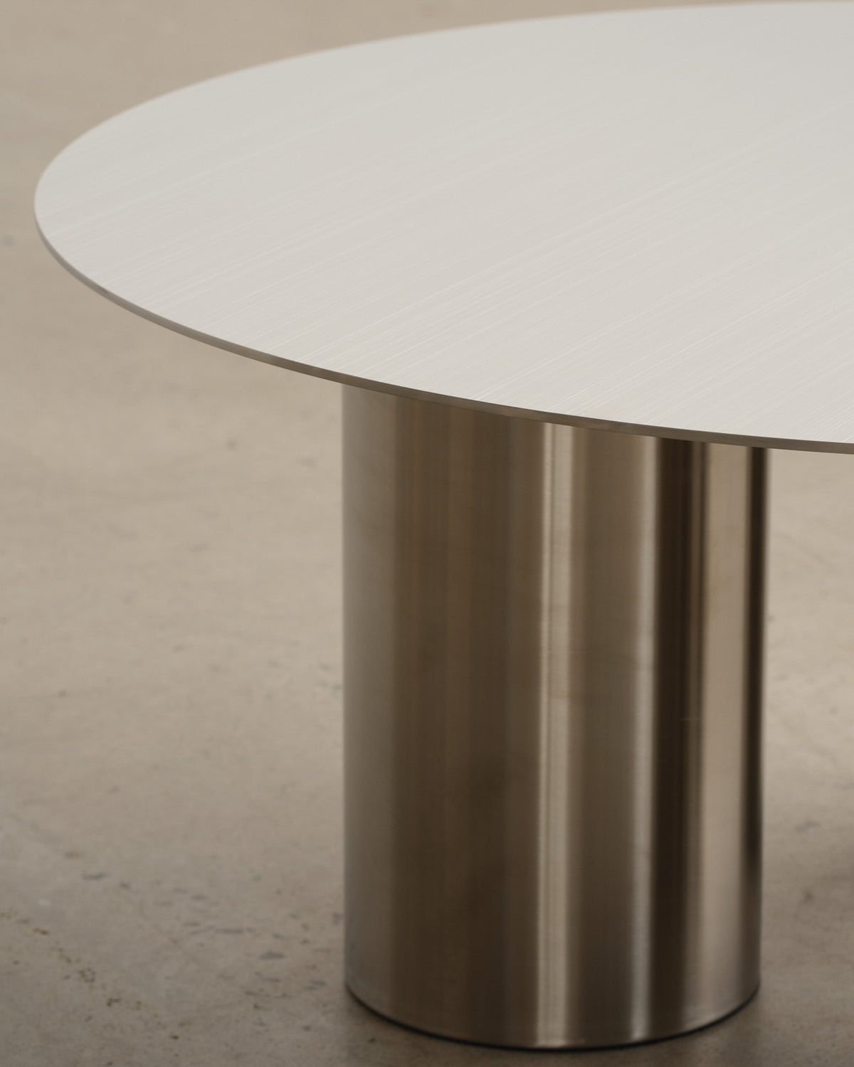 Stainless steel coffee table