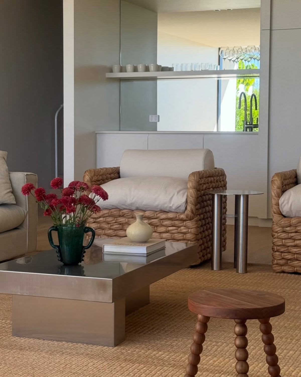 Living room styled with Fleur Studios pieces