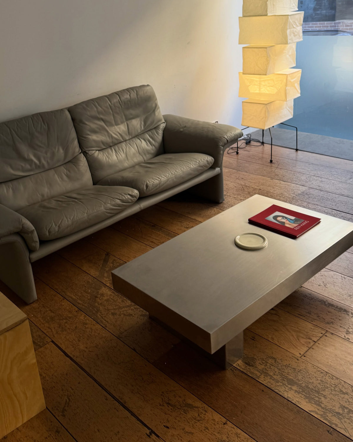 Living room styled with the Paris coffee table