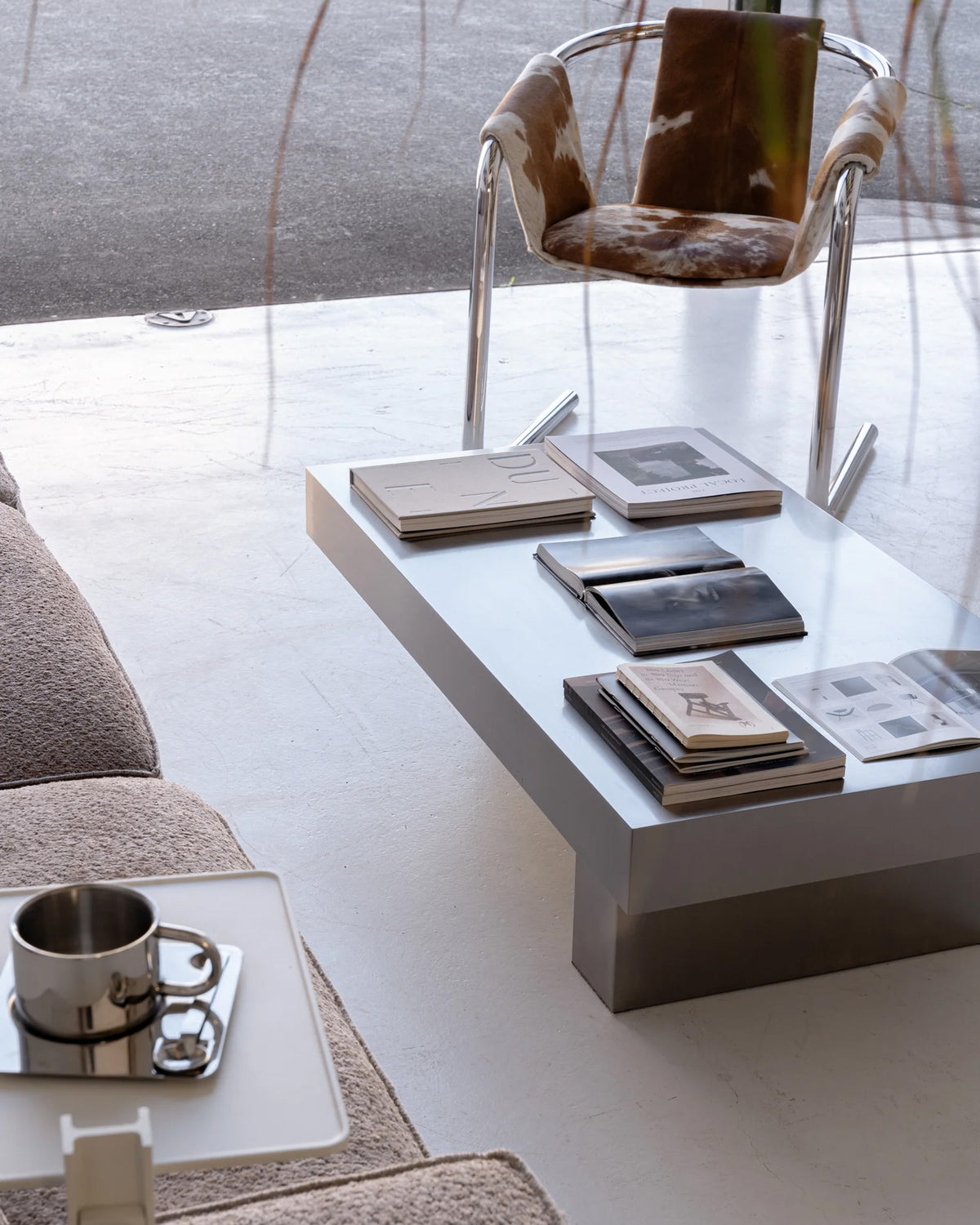 Studio styled with the Paris coffee table