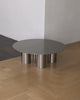 Stainless steel coffee table