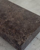 Chocolate marble coffee table